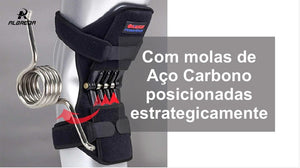 Joelheira de suporte articulado Smart Knees 1Par